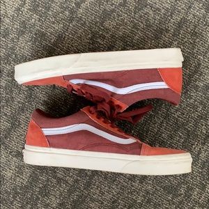 Vans Burnt Orange/ Red